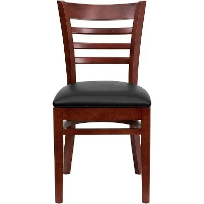 Flash Furniture Ladder Back Wooden Restaurant Chair 10 Flash Furniture Ladder Back Wooden Restaurant Chair - Image 8