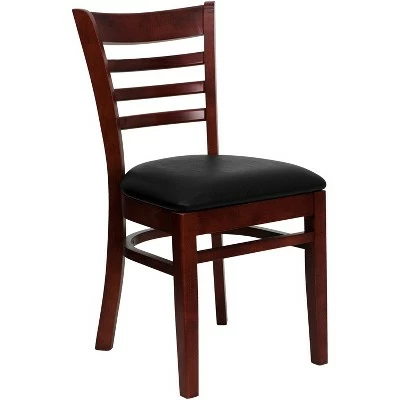 Flash Furniture Ladder Back Wooden Restaurant Chair 12 Flash Furniture Ladder Back Wooden Restaurant Chair - Image 10
