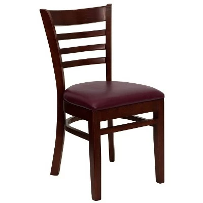 Flash Furniture Ladder Back Wooden Restaurant Chair 18 Flash Furniture Ladder Back Wooden Restaurant Chair - Image 16