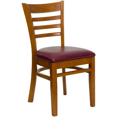 Flash Furniture Ladder Back Wooden Restaurant Chair 20 Flash Furniture Ladder Back Wooden Restaurant Chair - Image 18