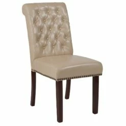 Emma and Oliver Parsons Chair with Rolled Back, Accent Nail Trim -Dining Chairs And Benches Official Shop unnamed file 9055