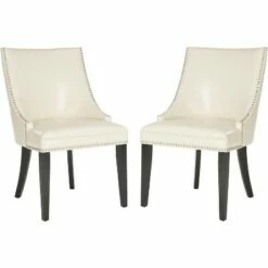 Afton 20"H Side Chair w/ Nail Heads (Set of 2) - Safavieh -Dining Chairs And Benches Official Shop unnamed file 9094