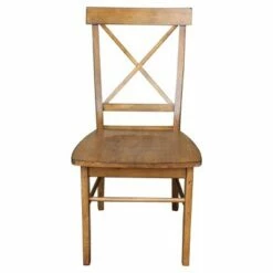 Set of 2 X Back Chairs with Solid Wood Seat Pecan - International Concepts 14 Set of 2 X Back Chairs with Solid Wood Seat Pecan - International Concepts -Dining Chairs And Benches Official Shop unnamed file 9111
