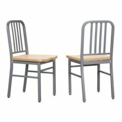 Set of 2 Frazier Metal Side Chairs - Linon Red -Dining Chairs And Benches Official Shop unnamed file 9126