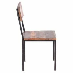 Set of 2 Old Reclaimed Wood and Metal Chair - Timbergirl -Dining Chairs And Benches Official Shop unnamed file 9131