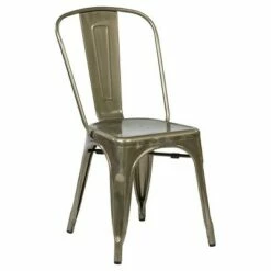 Set of 2 Bristow Armless Chair Metal - OSP Home Furnishings Black -Dining Chairs And Benches Official Shop unnamed file 9154