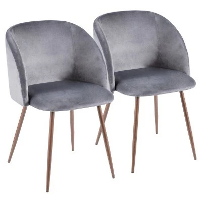 Fran Contemporary Dining Chair - Lumisource Gray 12 Fran Contemporary Dining Chair - Lumisource Gray - Image 10