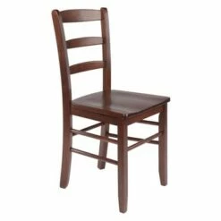 Set of 2 Ladder Back Chair Antique Walnut - Winsome -Dining Chairs And Benches Official Shop unnamed file 9283