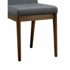 Set of 2 Mid Century Modern Side Chairs Gray - Benzara -Dining Chairs And Benches Official Shop unnamed file 9288