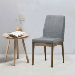 Set of 2 Mid Century Modern Side Chairs Gray - Benzara -Dining Chairs And Benches Official Shop unnamed file 9289