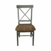Set of 2 X Back Chairs with Wood Seat Hickory Brown - International Concepts -Dining Chairs And Benches Official Shop unnamed file 9327