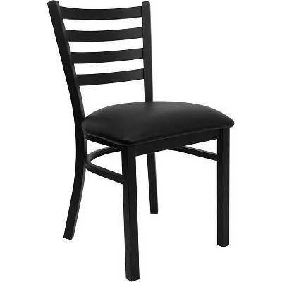 Ladder Chair Seat Black - Riverstone Furniture Collection 3 Ladder Chair Seat Black - Riverstone Furniture Collection