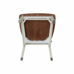 Set of 2 X Back Chairs with Solid Wood Seats Antiqued Almond/Espresso - International Concepts 14 Set of 2 X Back Chairs with Solid Wood Seats Antiqued Almond/Espresso - International Concepts -Dining Chairs And Benches Official Shop unnamed file 9362