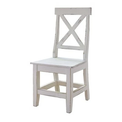 Brixton Wooden Side Chair Set White - Picket House Furnishings 4 Brixton Wooden Side Chair Set White - Picket House Furnishings - Image 2