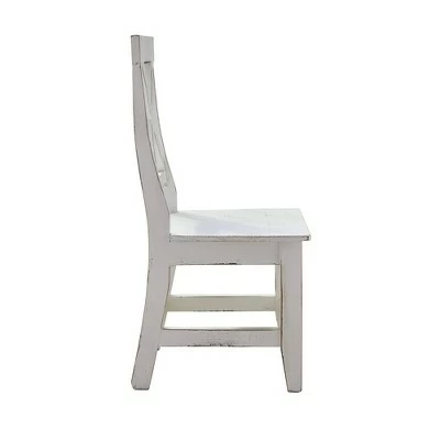 Brixton Wooden Side Chair Set White - Picket House Furnishings 6 Brixton Wooden Side Chair Set White - Picket House Furnishings - Image 4