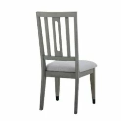 Steve Silver Co. 18" Set of 2 Fordham Side Chairs Washed Gray - Steve Silver