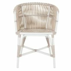 Martina Round Back Occasional Chair - East at Main White/black -Dining Chairs And Benches Official Shop unnamed file 9490