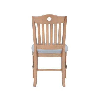 Set of 2 Tarleton Upholstered Chairs Natural - Linon 7 Set of 2 Tarleton Upholstered Chairs Natural - Linon - Image 5