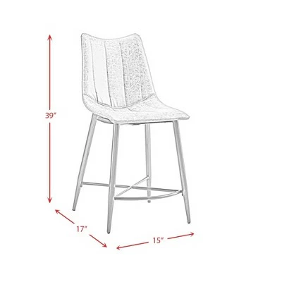 Set of 2 Conner Height Side Chair Set Gray - Picket House Furnishings 10 Set of 2 Conner Height Side Chair Set Gray - Picket House Furnishings - Image 9