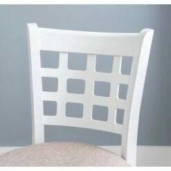 Set of 2 Lola Side Chairs Upholstered White - Linon -Dining Chairs And Benches Official Shop unnamed file 9603