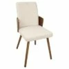 Set of 2 Carmella Mid Century Modern Dining Chair Cream - Lumisource -Dining Chairs And Benches Official Shop unnamed file 963