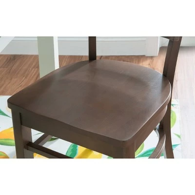 Thomasin Side Chair Walnut - Linon 9 Thomasin Side Chair Walnut - Linon - Image 7