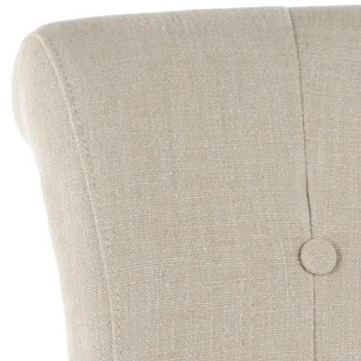 Sinclaire 21''H Side Chairs (Set of 2) Silver Nail Heads - True Taupe - Safavieh 7 Sinclaire 21''H Side Chairs (Set of 2) Silver Nail Heads - True Taupe - Safavieh - Image 5