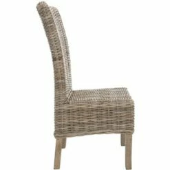 Quaker 19''H Rattan Side Chair (Set of 2) - Natural - Safavieh -Dining Chairs And Benches Official Shop unnamed file 9703