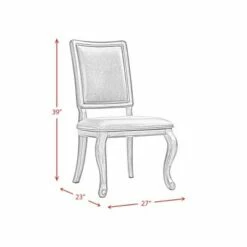 Set of 2 Hayward Side Chair Set Walnut - Picket House Furnishings -Dining Chairs And Benches Official Shop unnamed file 9768