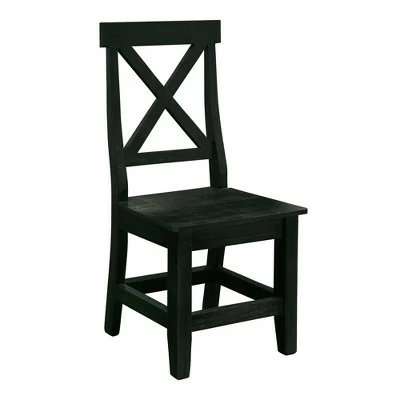 Brixton Wooden Side Armless Chair Set Gray - Picket House Furnishings 4 Brixton Wooden Side Armless Chair Set Gray - Picket House Furnishings - Image 2