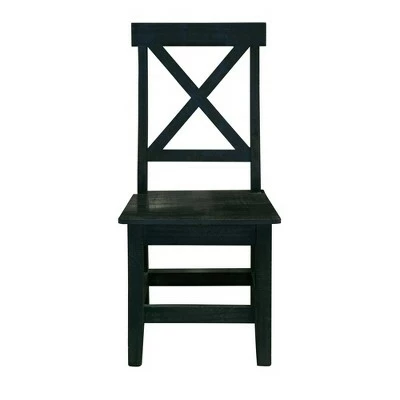 Brixton Wooden Side Armless Chair Set Gray - Picket House Furnishings 5 Brixton Wooden Side Armless Chair Set Gray - Picket House Furnishings - Image 3