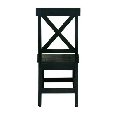 Brixton Wooden Side Armless Chair Set Gray - Picket House Furnishings 8 Brixton Wooden Side Armless Chair Set Gray - Picket House Furnishings - Image 6