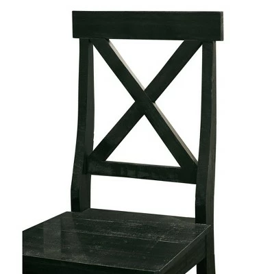 Brixton Wooden Side Armless Chair Set Gray - Picket House Furnishings 9 Brixton Wooden Side Armless Chair Set Gray - Picket House Furnishings - Image 7