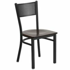 Flash Furniture Black Grid Back Metal Restaurant Chair 19 Flash Furniture Black Grid Back Metal Restaurant Chair -Dining Chairs And Benches Official Shop unnamed file 9855