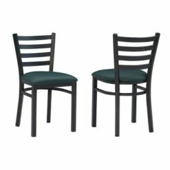 Set of 2 Baxter Metal Side Chairs - Linon Red -Dining Chairs And Benches Official Shop unnamed file 9869