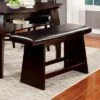 Bronswood Flared Legs Padded Leatherette Counter Dining Bench Black - HOMES: Inside + Out 2 Bronswood Flared Legs Padded Leatherette Counter Dining Bench Black - HOMES: Inside + Out -Dining Chairs And Benches Official Shop unnamed file 9924