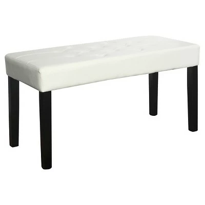 Fresno 12 Panel Bench - CorLiving Black 5 Fresno 12 Panel Bench - CorLiving Black - Image 4