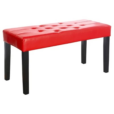 Fresno 12 Panel Bench - CorLiving Black 6 Fresno 12 Panel Bench - CorLiving Black - Image 5