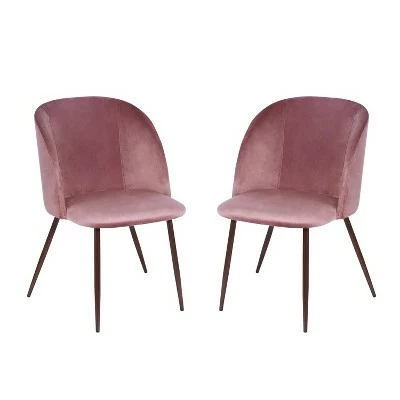 Edgemod Set of 2 London Velvet Dining Chair - Poly & Bark Dark Blue 12 Edgemod Set of 2 London Velvet Dining Chair - Poly & Bark Dark Blue - Image 10