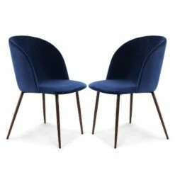 Edgemod Set of 2 London Velvet Dining Chair - Poly & Bark Dark Blue 23 Edgemod Set of 2 London Velvet Dining Chair - Poly & Bark Dark Blue -Dining Chairs And Benches Official Shop unnamed file 9979