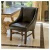 James Bonded Leather Dining Chair Wood/Brown - Christopher Knight Home -Dining Chairs And Benches Official Shop unnamed file 998